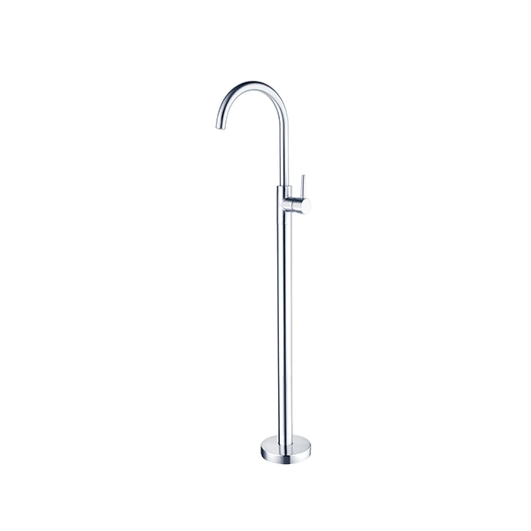 Nero Dolce Floormount Mixer Chrome