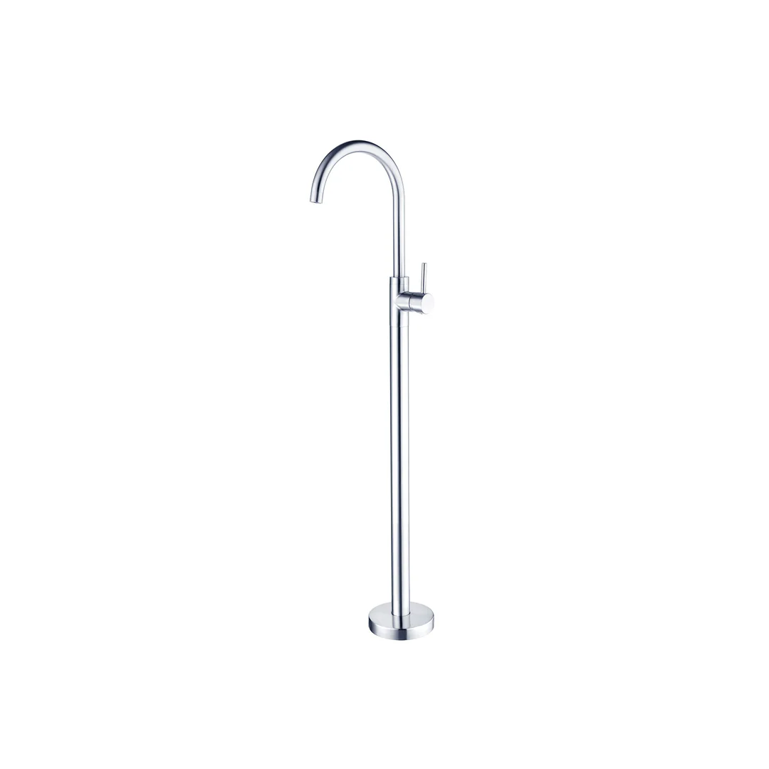 Nero Dolce Floormount Mixer Chrome - Image 4