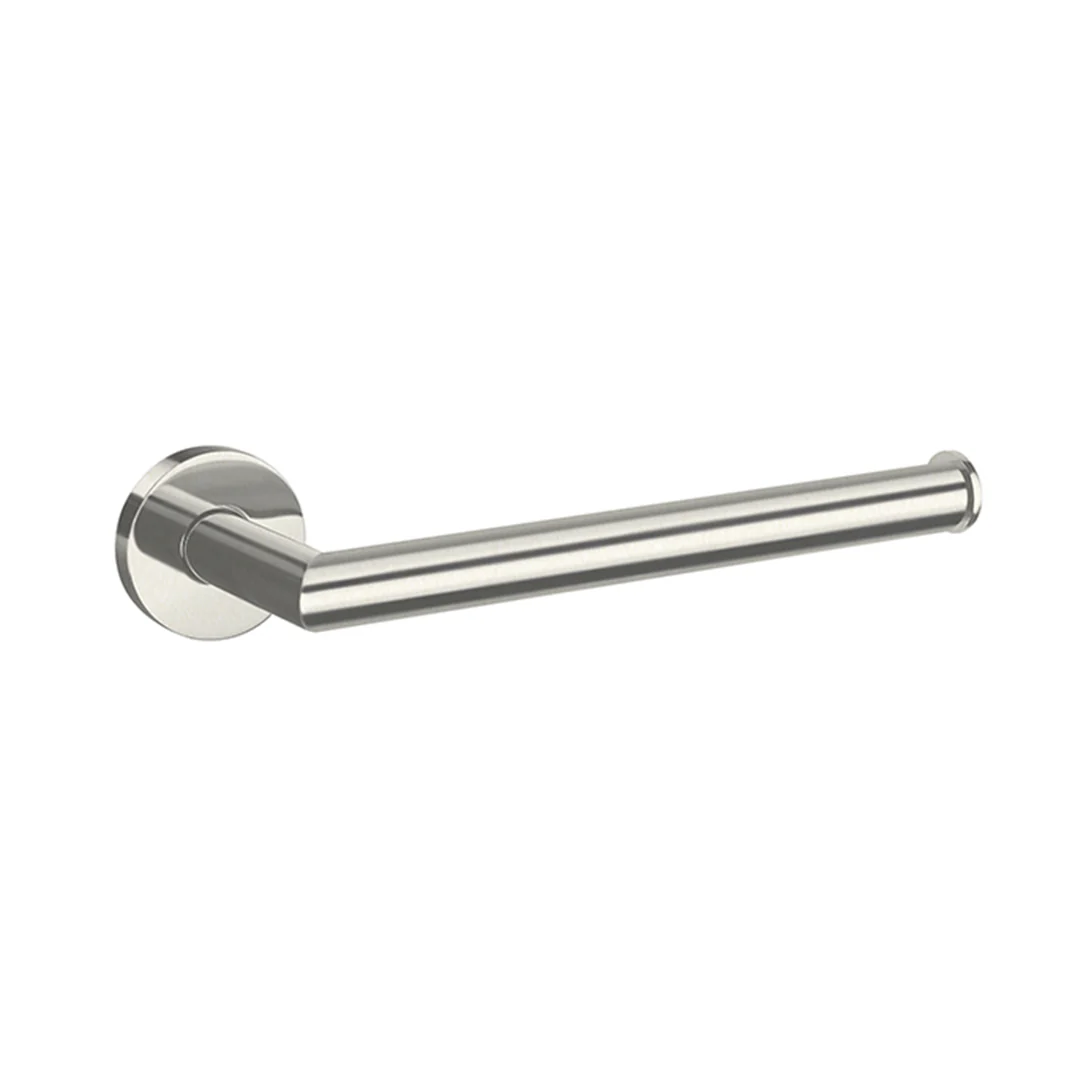 Nero Dolce Hand Towel Rail Brushed Nickel - Image 4
