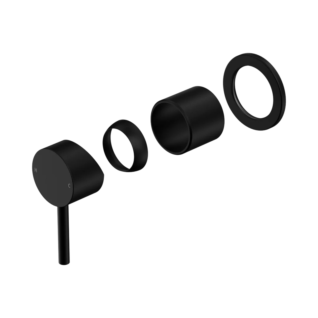 Nero Dolce Ii Shower Mixer Trim Kits Only Matte Black