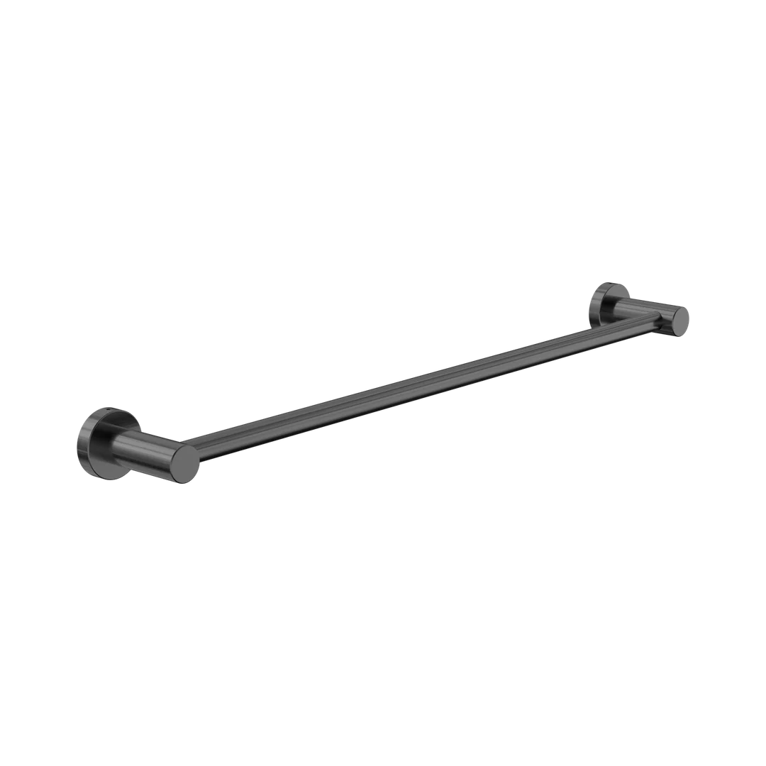Nero Dolce Ii Single Towel Rail 600Mm Gun Metal