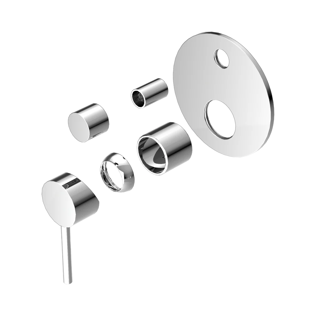 Nero Dolce Shower Mixer With Diverter Trim Kits Only Chrome