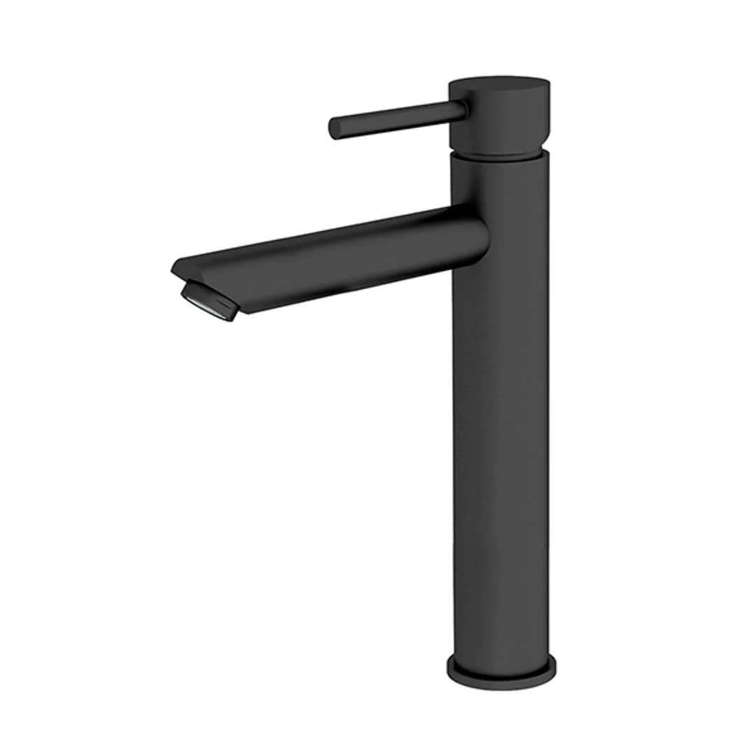 Nero Dolce Tall Basin Mixer Matt Black
