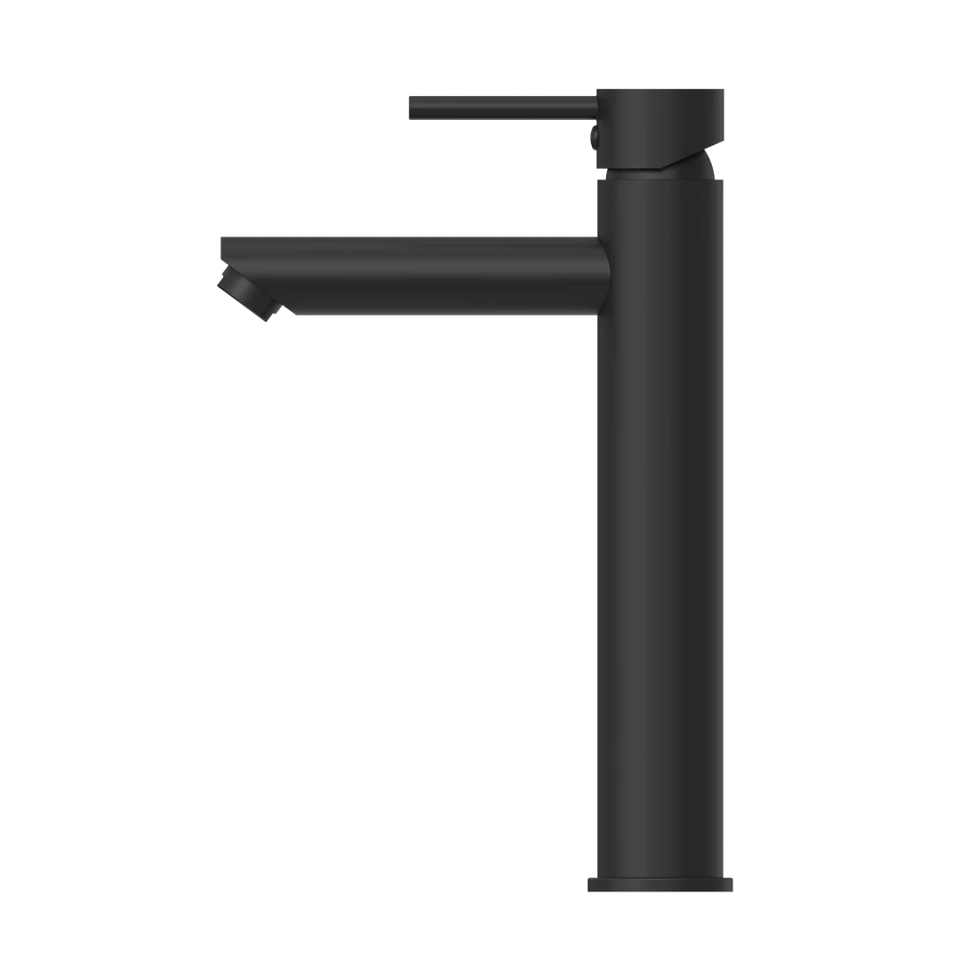 Nero Dolce Tall Basin Mixer Matt Black - Image 5