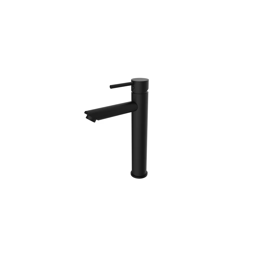 Nero Dolce Tall Basin Mixer Matt Black - Image 7