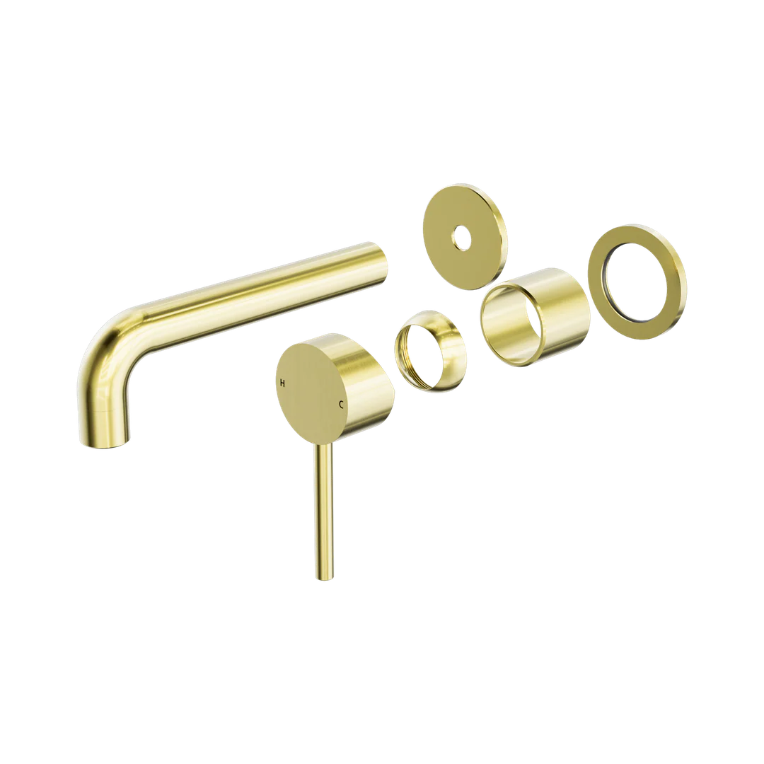 Nero Dolce Wall Basin/Bath Mixer Separate Back Plate Trim Kits Only Brushed Gold