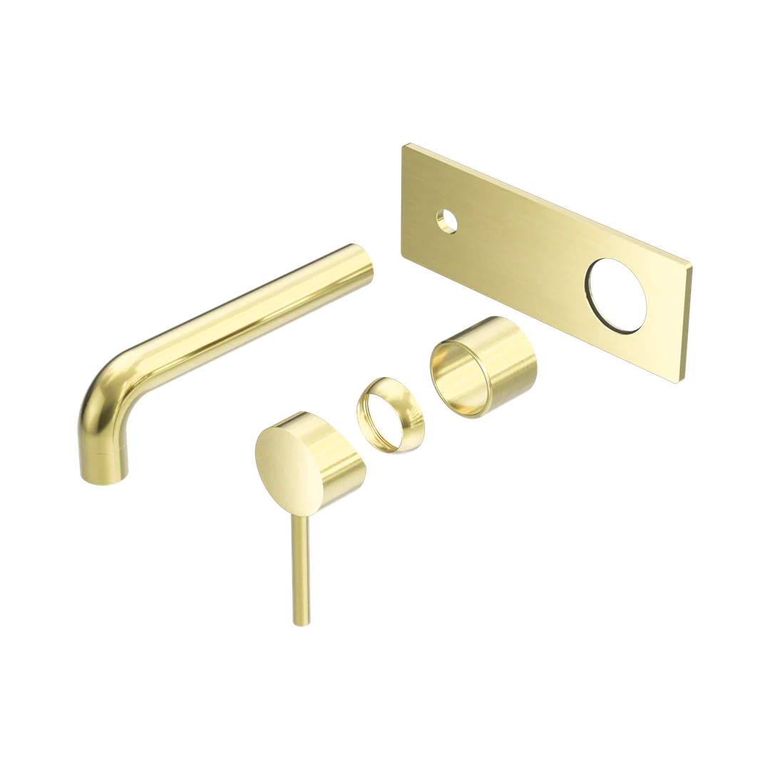 Nero Dolce Wall Basin/Bath Mixer Trim Kits Only Brushed Gold