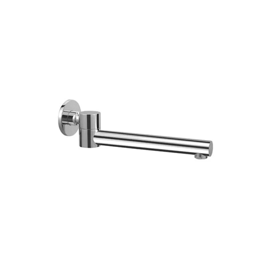 Nero Dolce Wall Mounted Swivel Bath Spout Chrome - Image 3