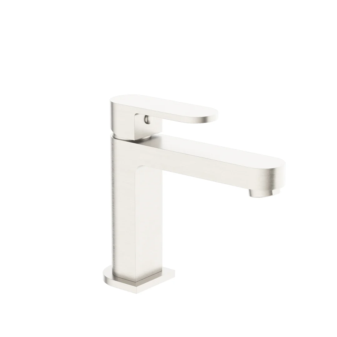 Nero Ecco Basin Mixer  Brushed Nickel - Image 7
