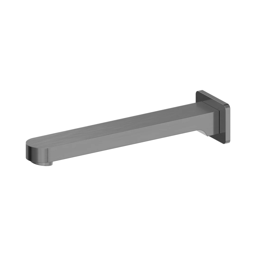 Nero Ecco Fixed Bath Spout Only Gun Metal