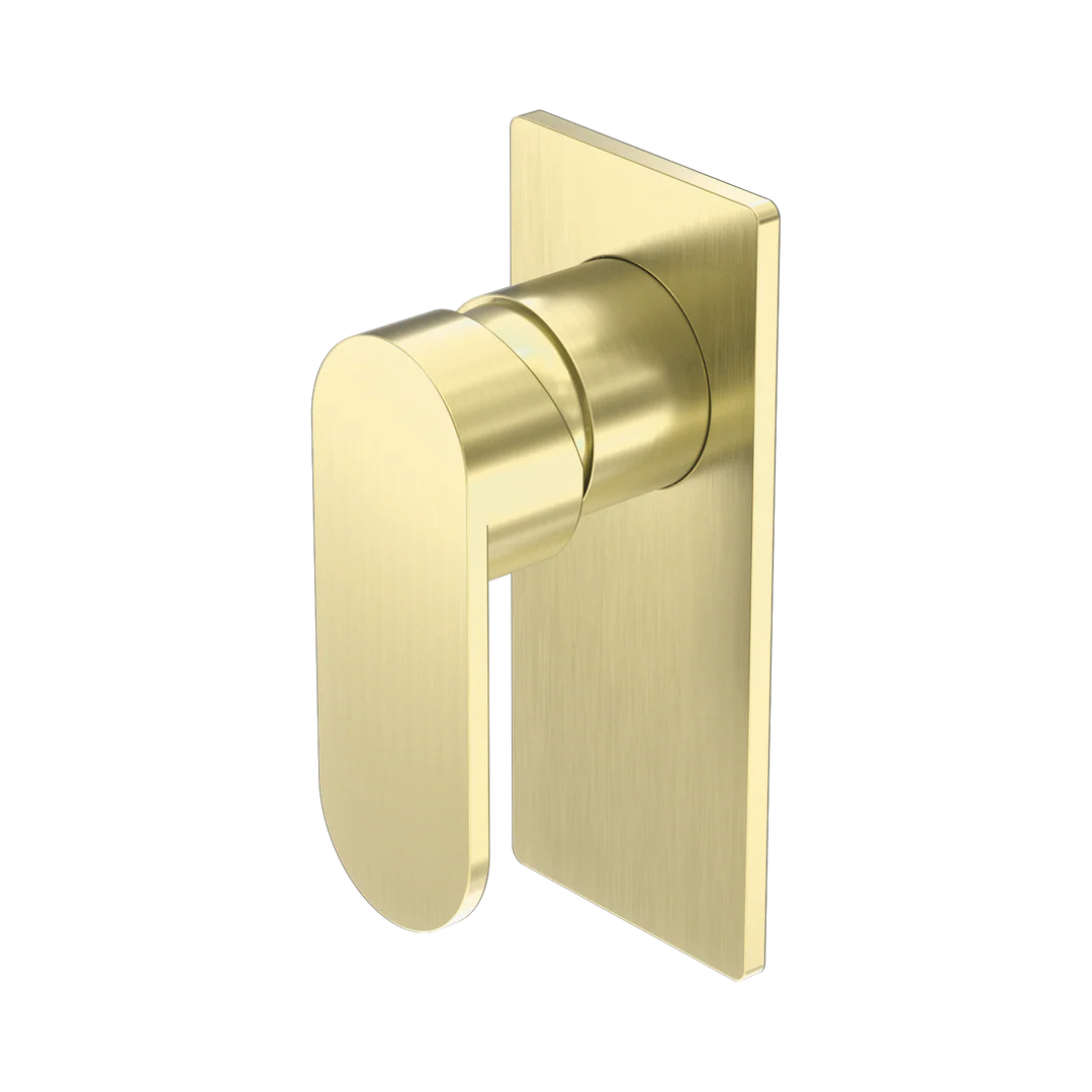 Nero Ecco Shower Mixer Brushed Gold