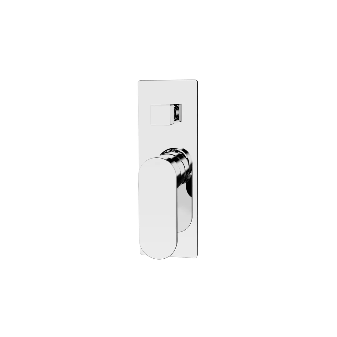 Nero Ecco Shower Mixer With Divertor  Chrome - Image 4