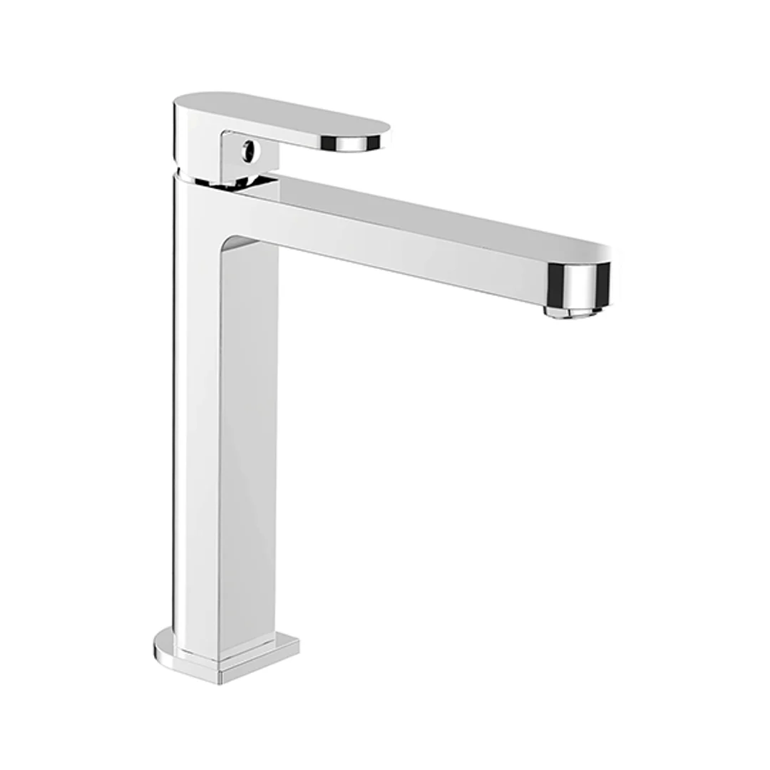 Nero Ecco Tall Basin Mixer Chrome