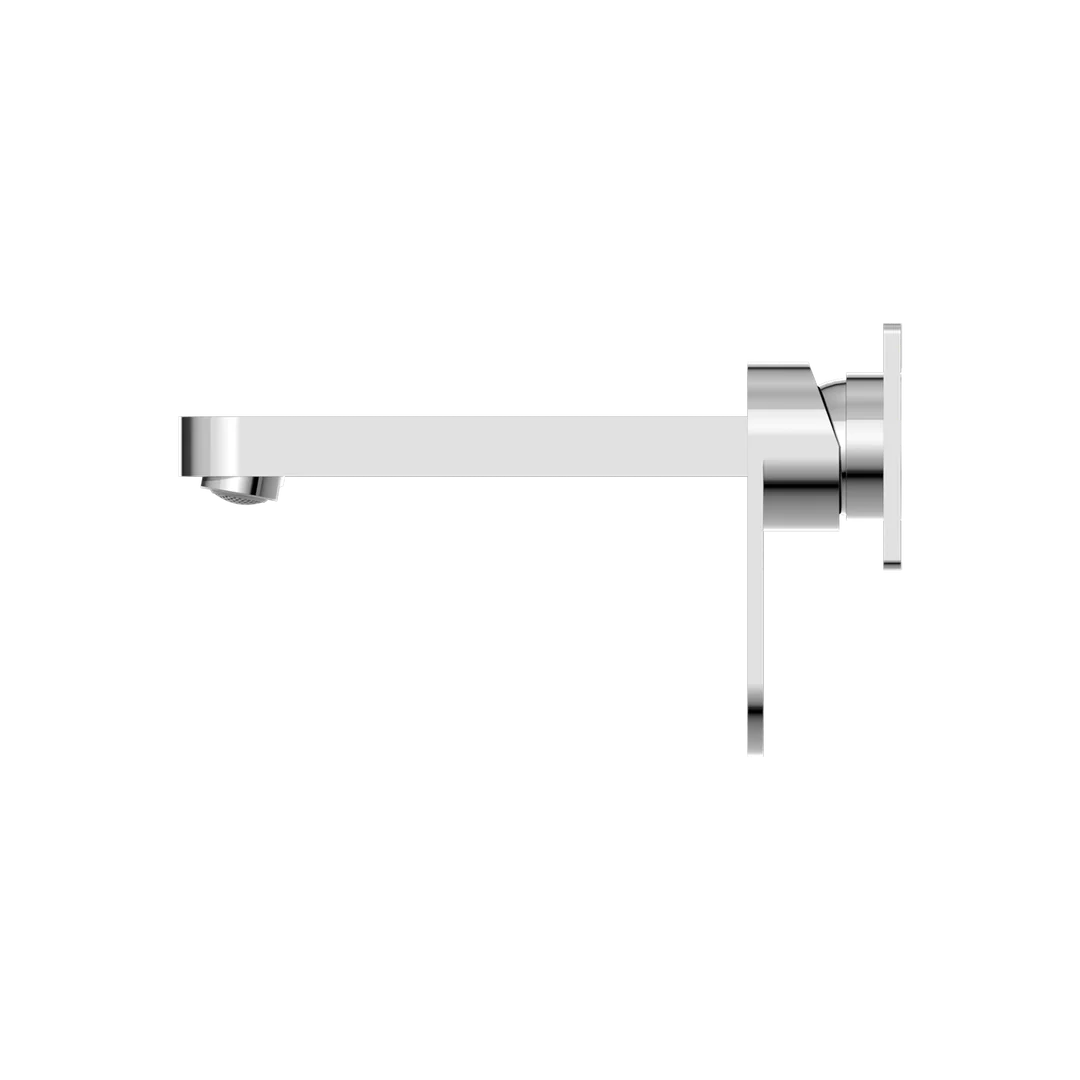 Nero Ecco Wall Basin Mixer Chrome - Image 6