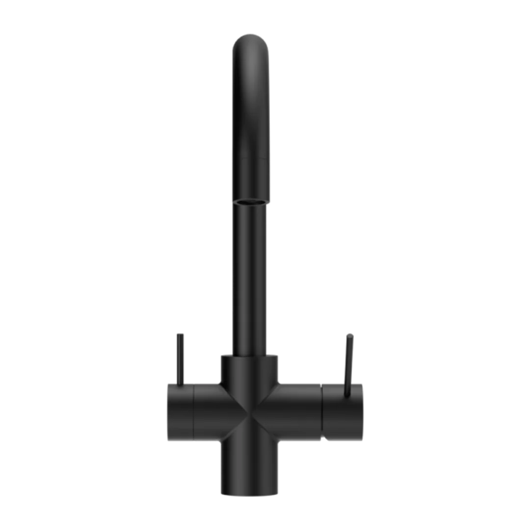 Nero Mecca 3 Way Filtered Mixer Tap Matte Black - Image 4