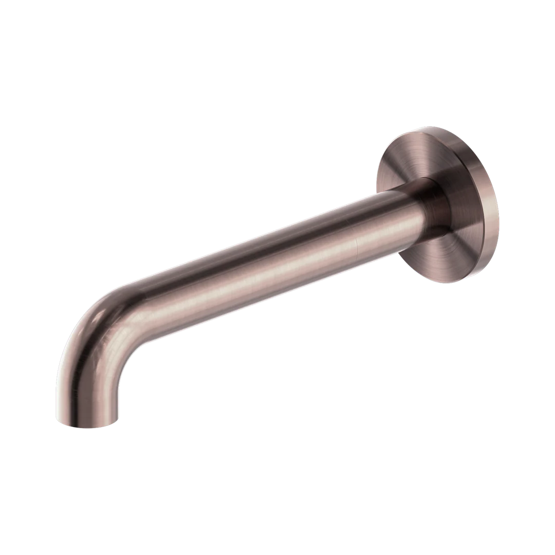 Nero Mecca Basin/Bath Spout Only 160Mm Brushed Bronze