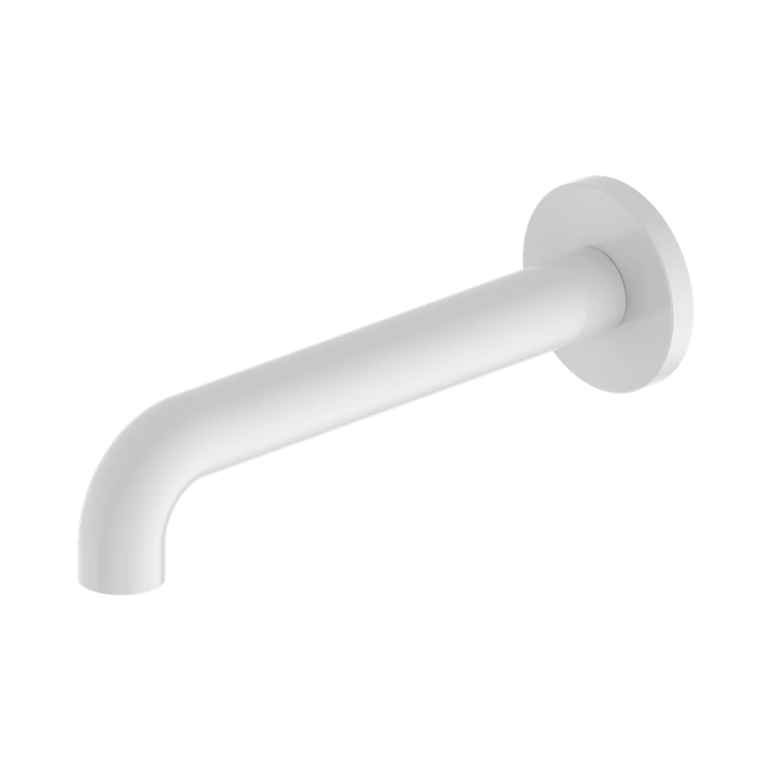Nero Mecca Basin/Bath Spout Only 230Mm Matte White
