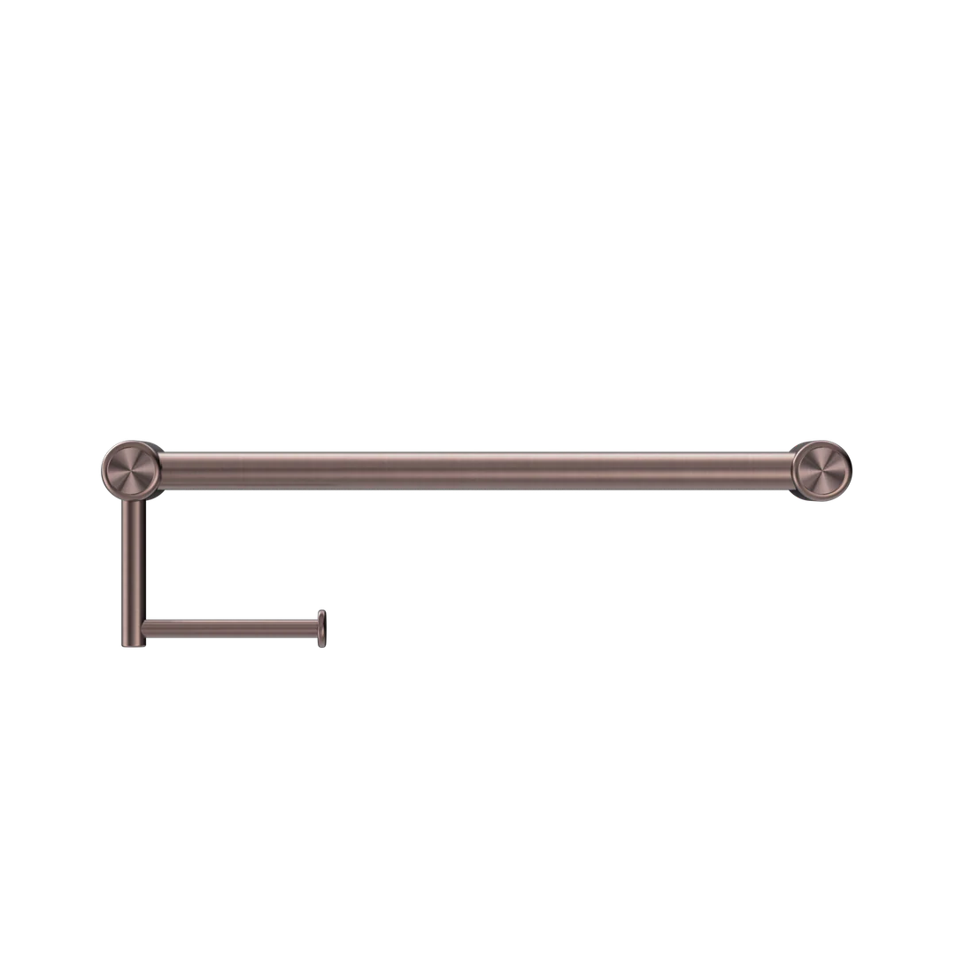 Nero Mecca Care 25Mm Toilet Roll Rail 450Mm Brushed Bronze - Image 5