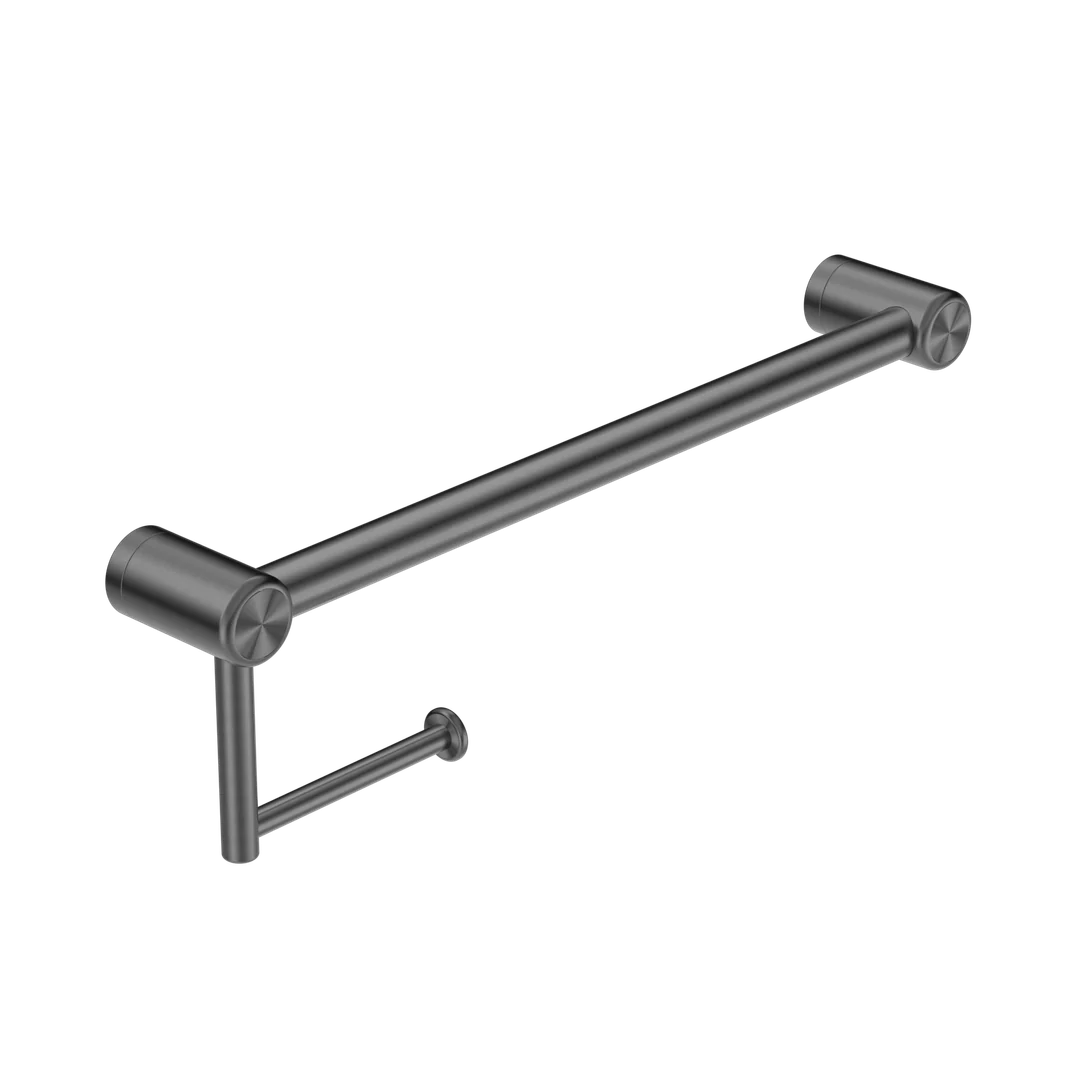 Nero Mecca Care 25Mm Toilet Roll Rail 450Mm Gun Metal - Image 2