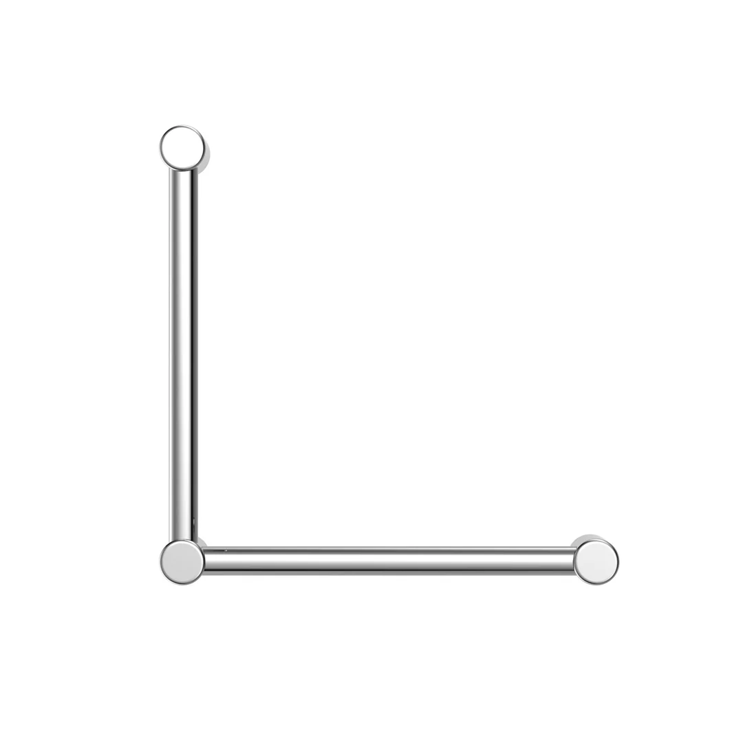 Nero Mecca Care 32Mm Ambulant Toilet Grab Rail 90 Degree 450X450Mm Chrome - Image 5