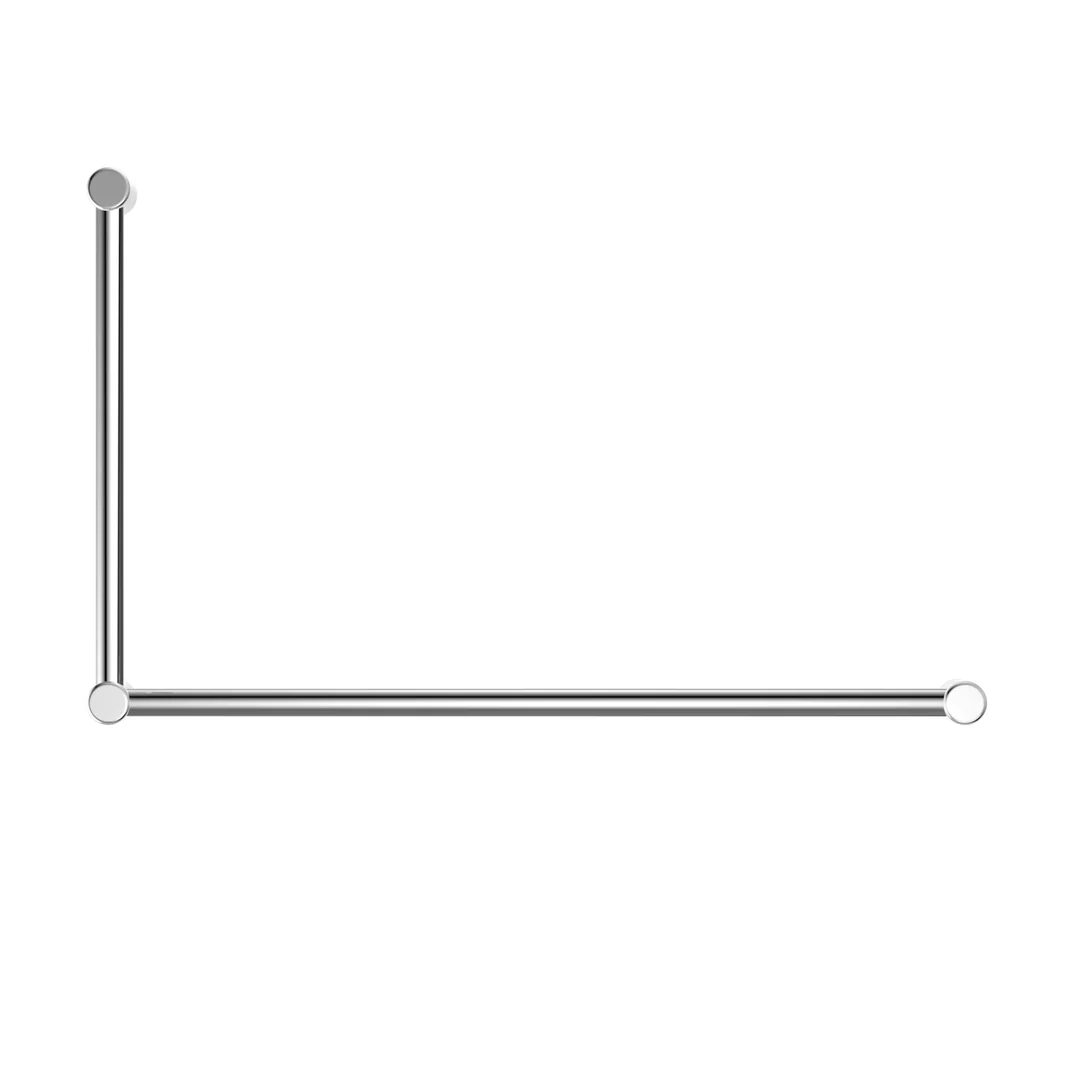 Nero Mecca Care 32Mm Dda Grab Rail Set 90 Degree 600X1000Mm Chrome - Image 5