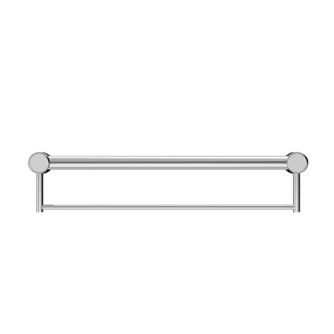 Nero Mecca Care 32Mm Grab Rail With Towel Holder 600Mm Chrome - Image 5