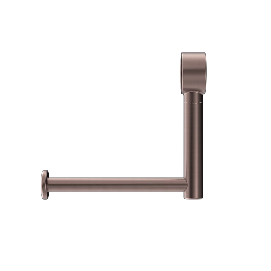Nero Mecca Care Add On Toilet Roll Holder Brushed Bronze - Image 5
