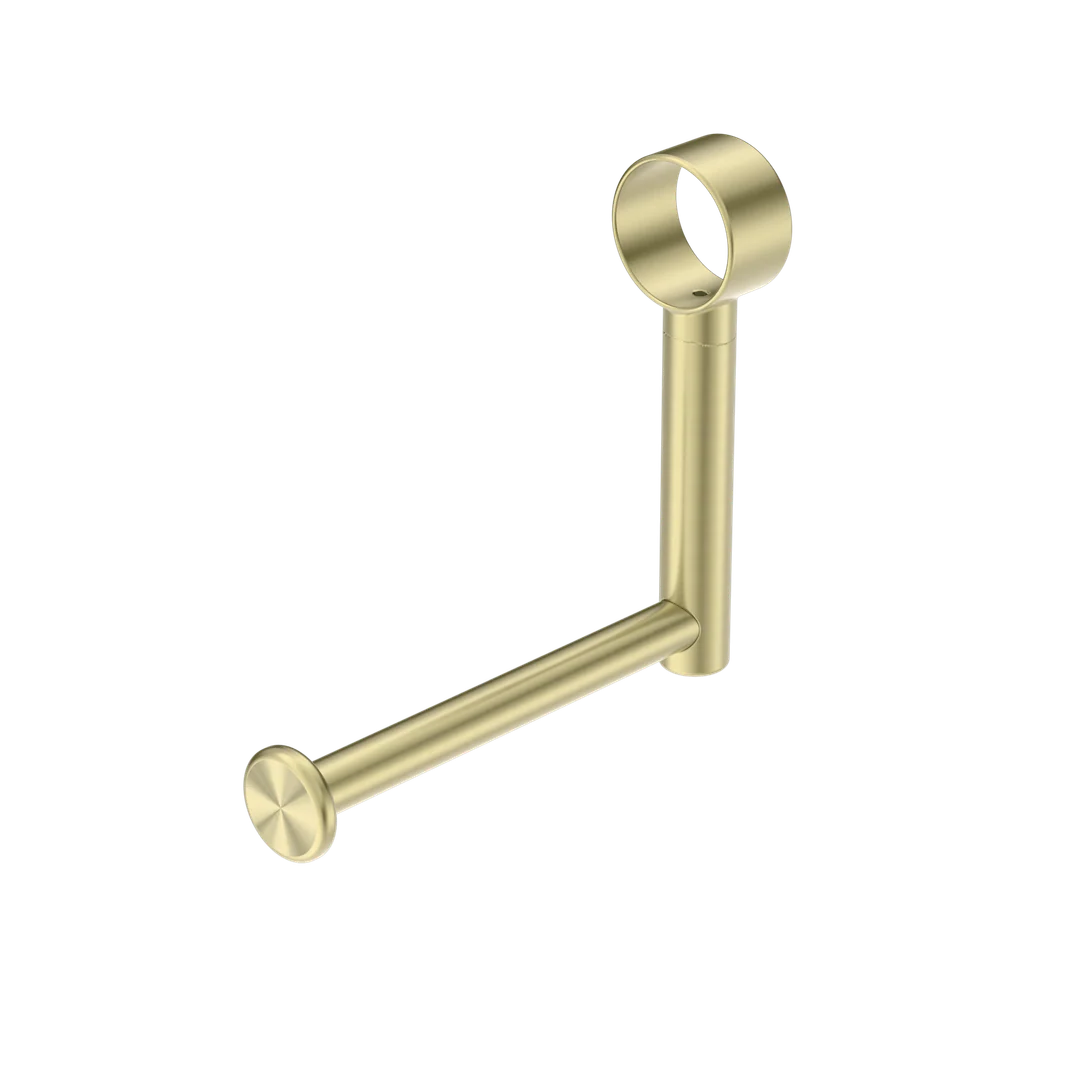 Nero Mecca Care Add On Toilet Roll Holder Brushed Gold - Image 2
