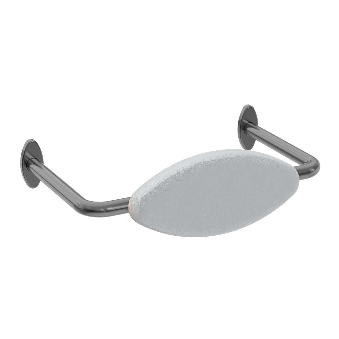Nero Mecca Care Dda Toilet Backrest Gun Metal - Image 2