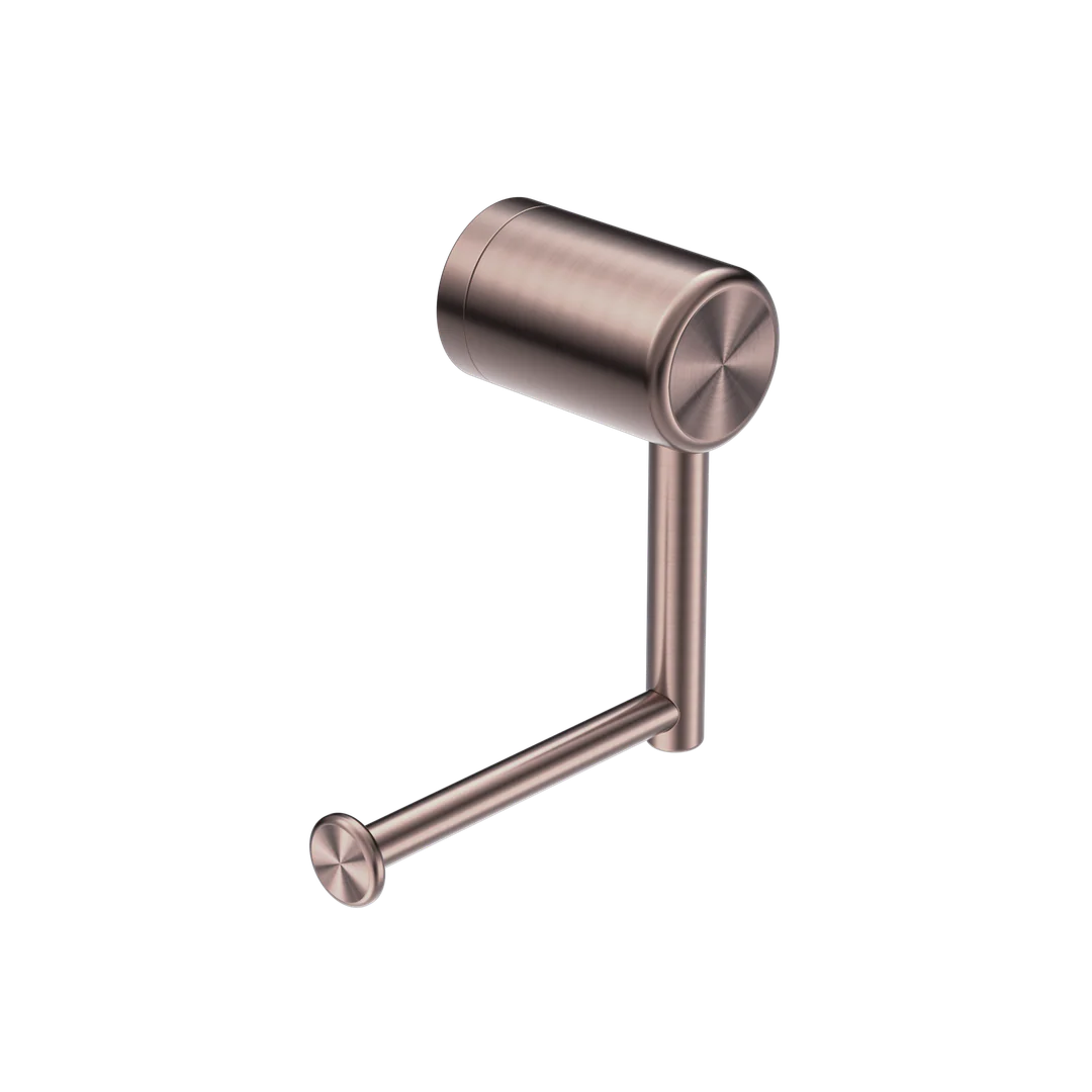 Nero Mecca Care Heavy Duty Toilet Roll Holder Brushed Bronze - Image 2