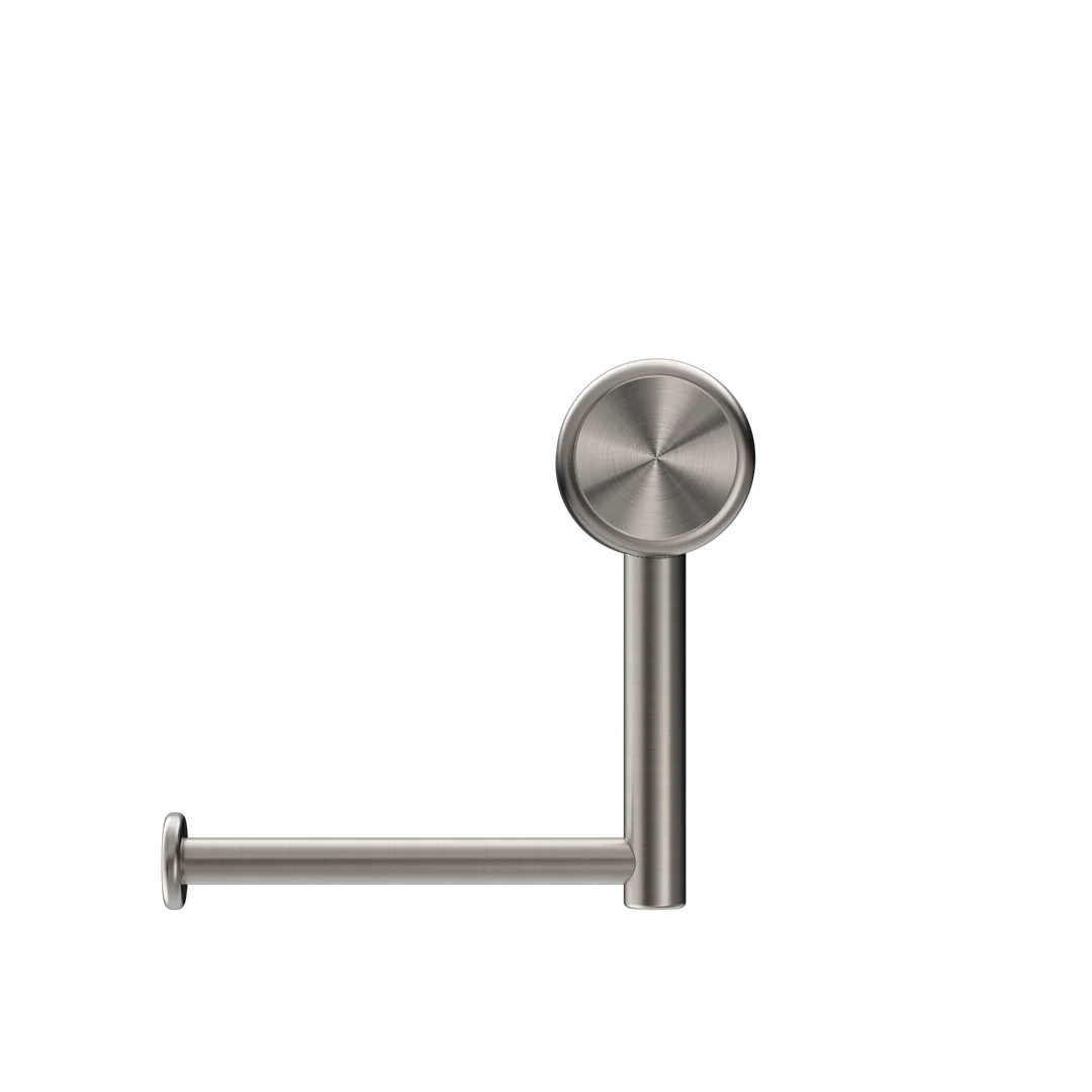 Nero Mecca Care Heavy Duty Toilet Roll Holder Brushed Nickel - Image 5