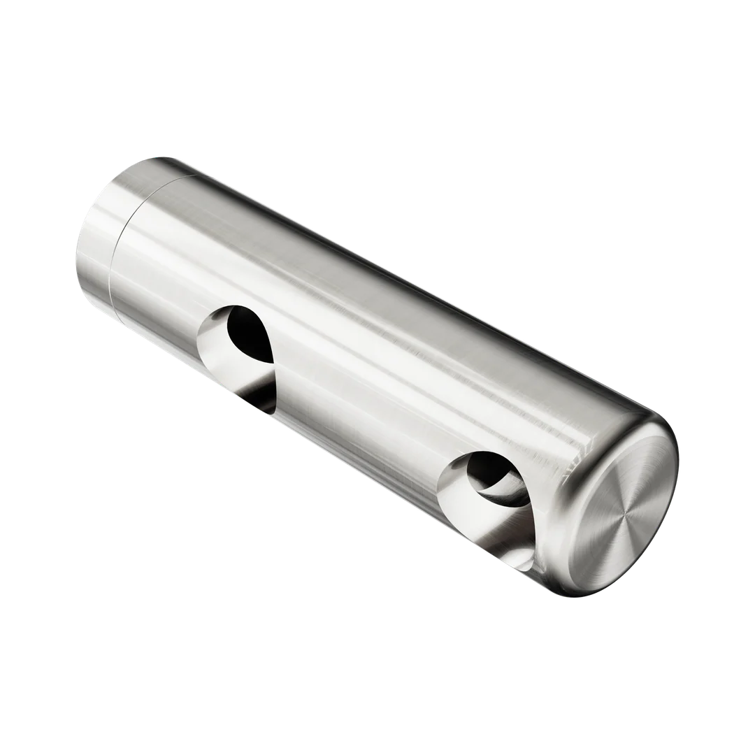 Nero Mecca Care Make Your Own 25Mm Grab Rail Double Towel Bracket Right Brushed Nickel