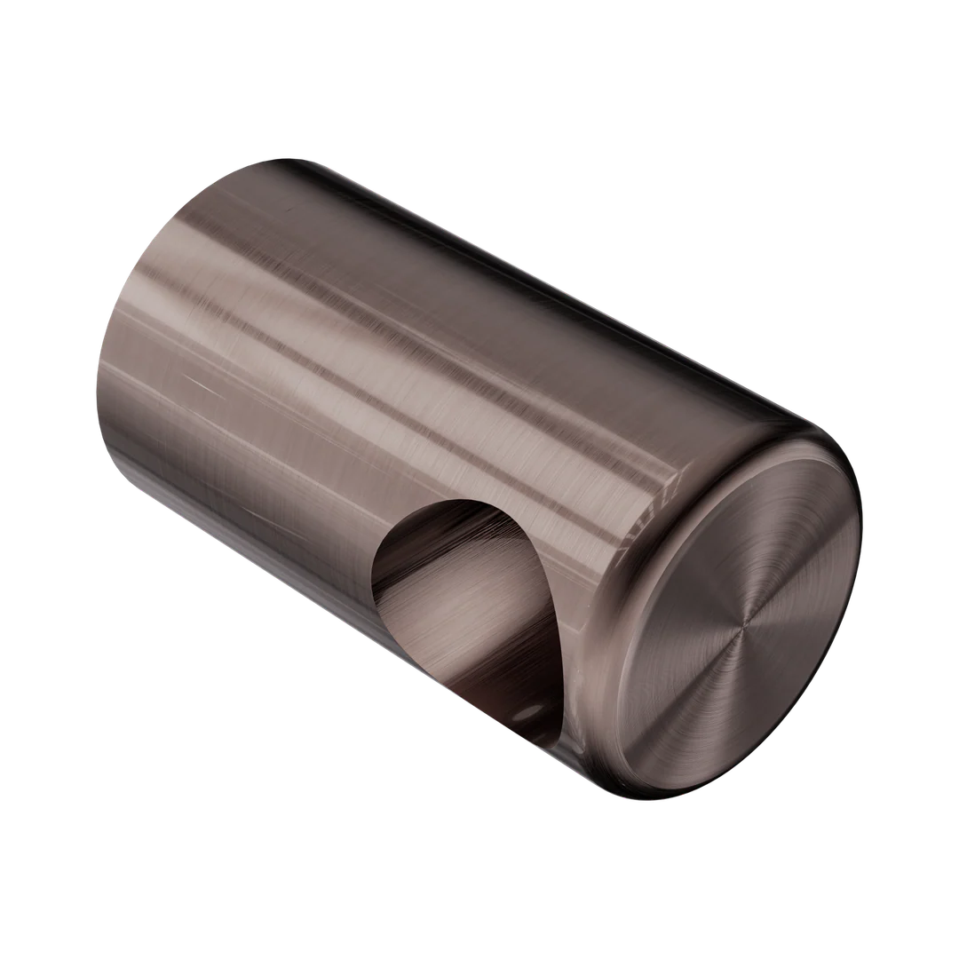 Nero Mecca Care Make Your Own 32Mm Grab Rail End Bracket Brushed Bronze