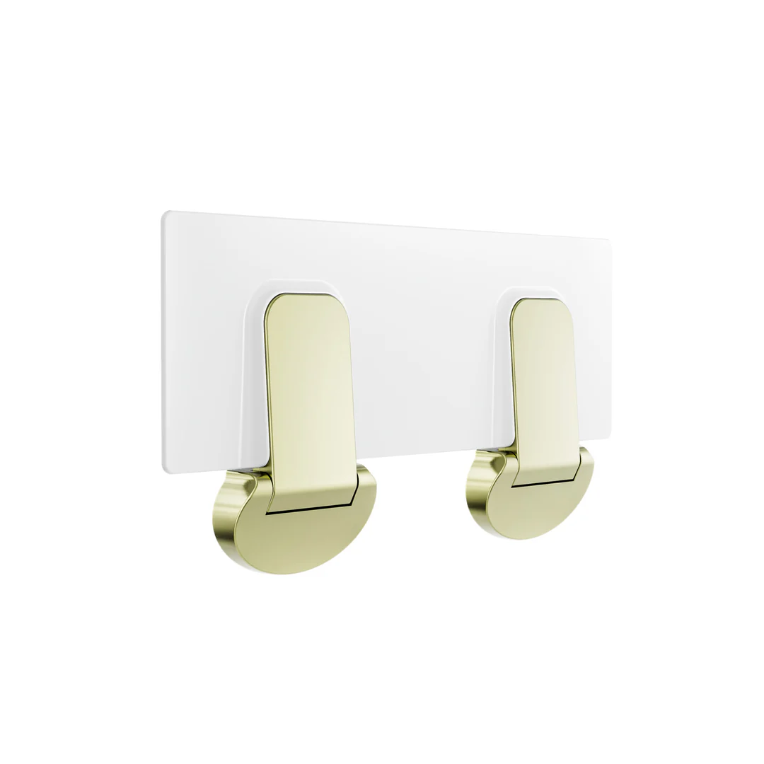 Nero Mecca Care Shower Seat 960X330Mm Brushed Gold - Image 4