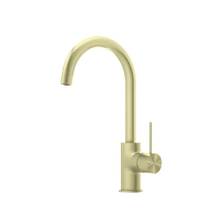Nero Mecca Kitchen Mixer Brushed Gold - Image 5