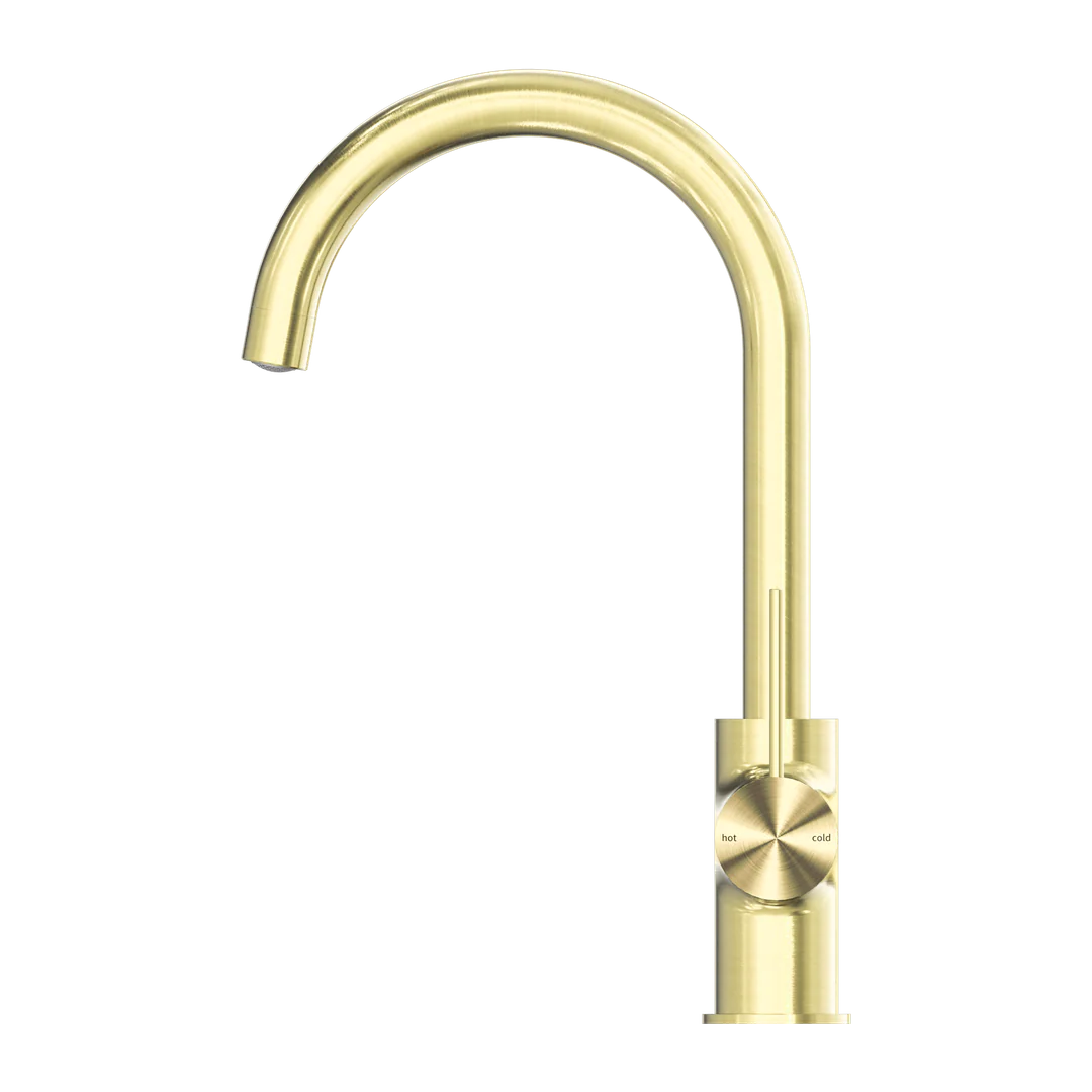 Nero Mecca Kitchen Mixer Brushed Gold - Image 6