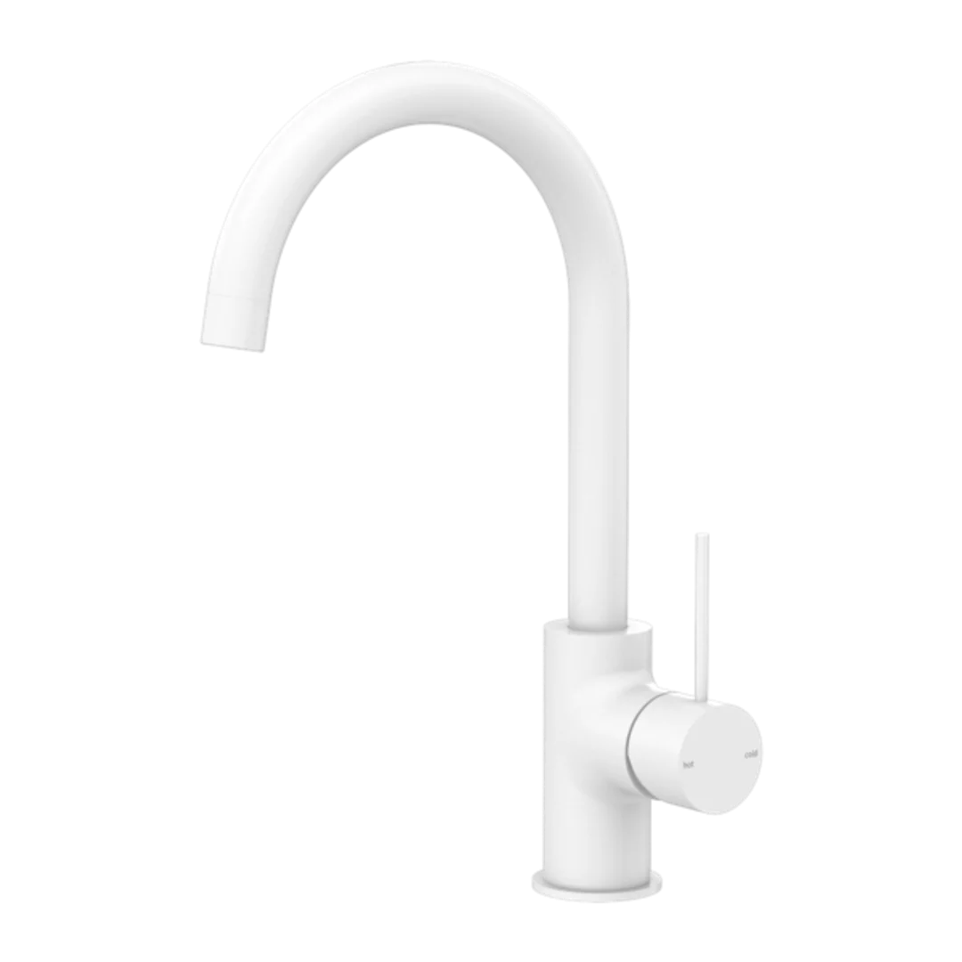 Nero Mecca Kitchen Mixer Matte White Nr221907Mw