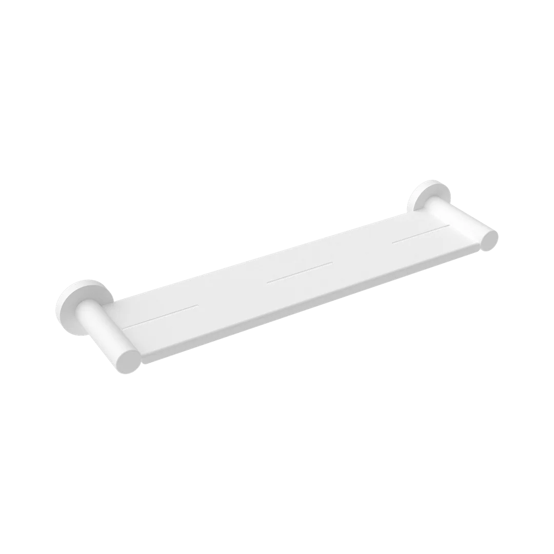 Nero Mecca Metal Shower Shelf Matte White