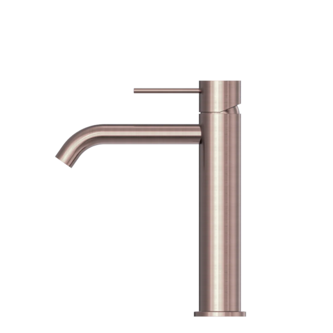 Nero Mecca Mid Tall Basin Mixer Brushed Bronze Nr221901Ebz - Image 4