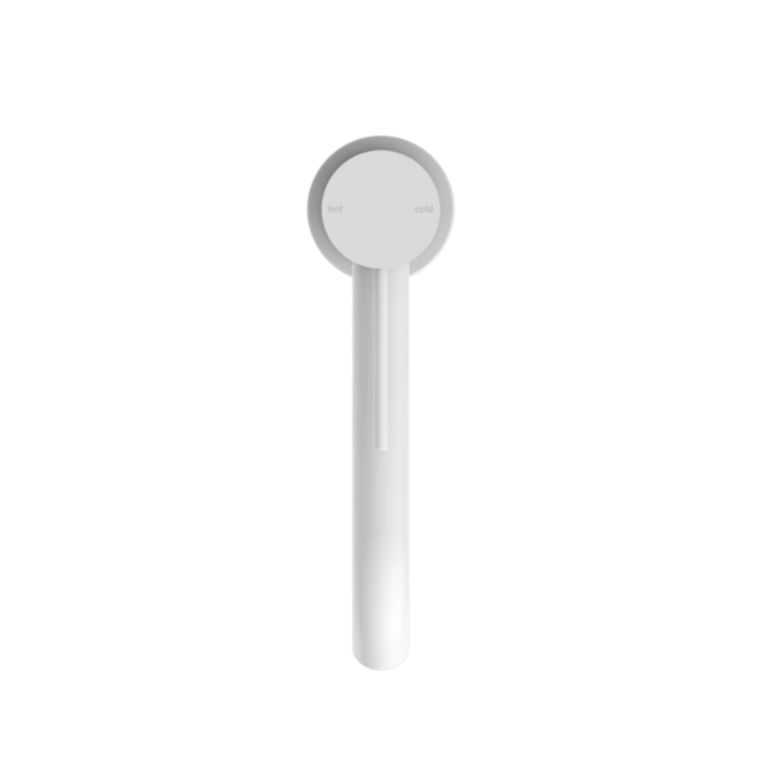 Nero Mecca Mid Tall Basin Mixer Matte White Nr221901Emw - Image 3