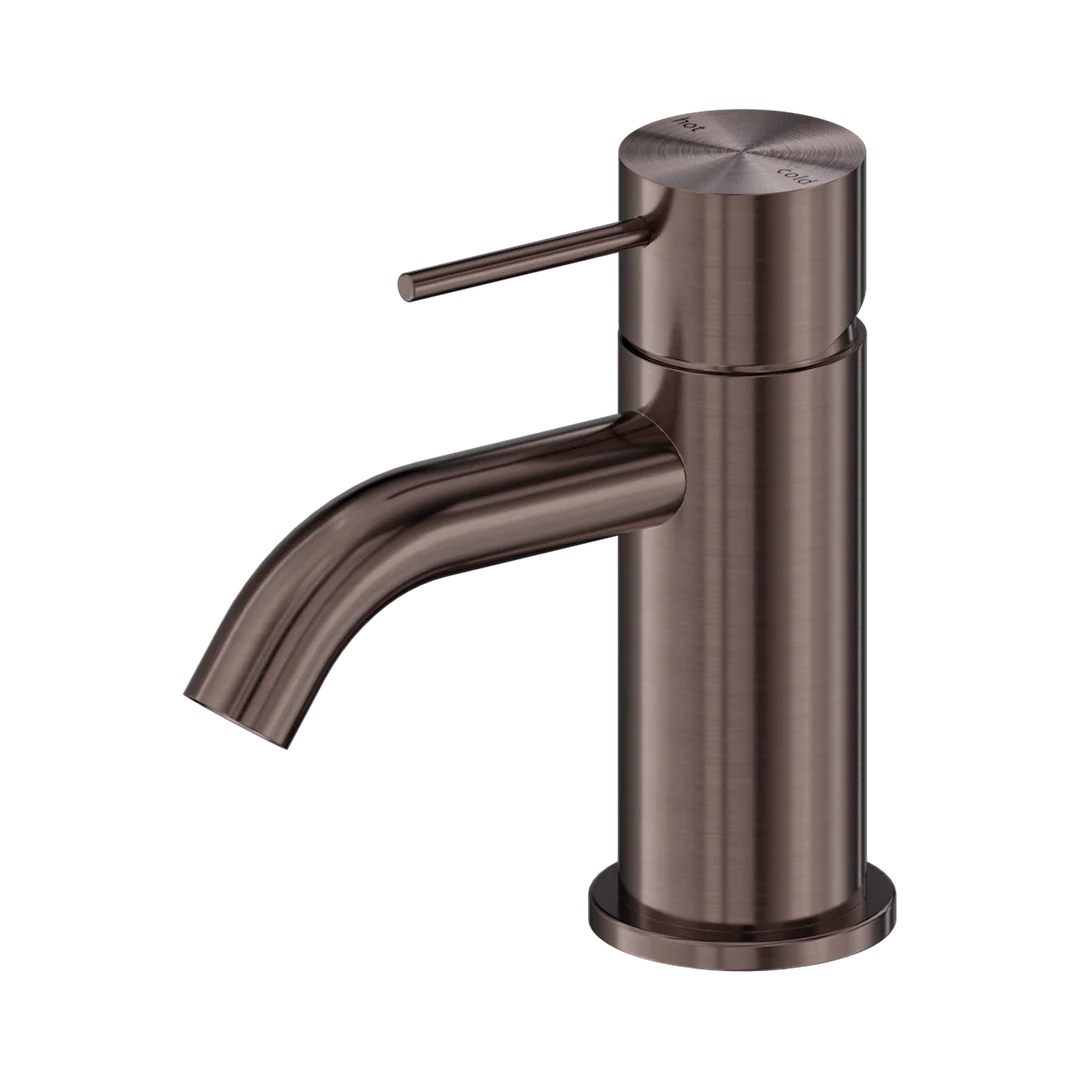 Nero Mecca Mini Basin Mixer Brushed Bronze