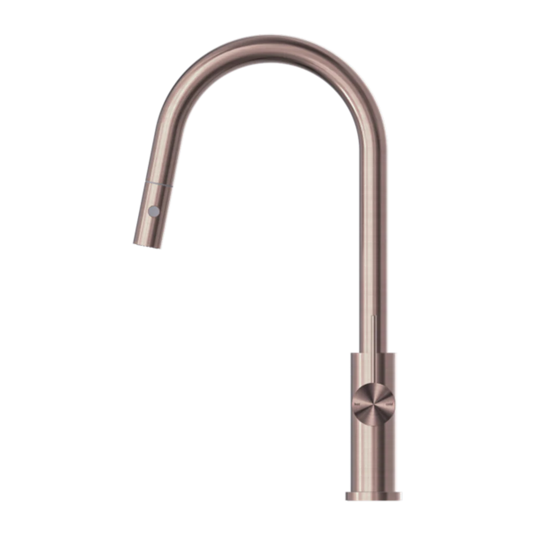 Nero Mecca Pull Out Sink Mixer With Vegie Spray Function Brushed Bronze Nr221908Bz - Image 3