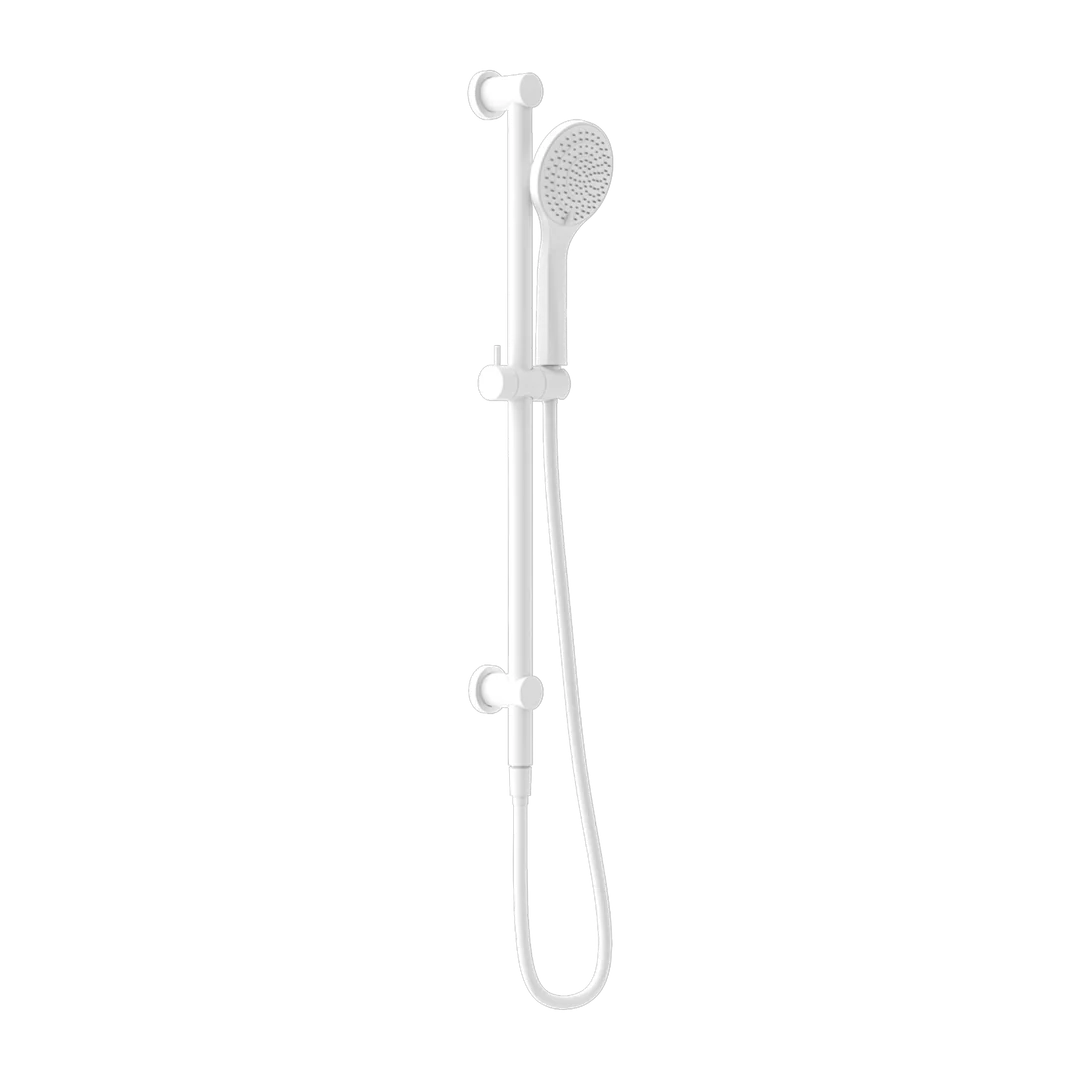 Nero Mecca Rail Shower With Air Shower Matte White Nr221905Amw - Image 2