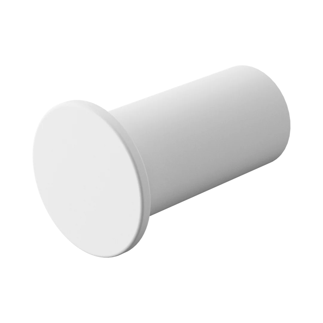 Nero Mecca Robe Hook Slim Matte White