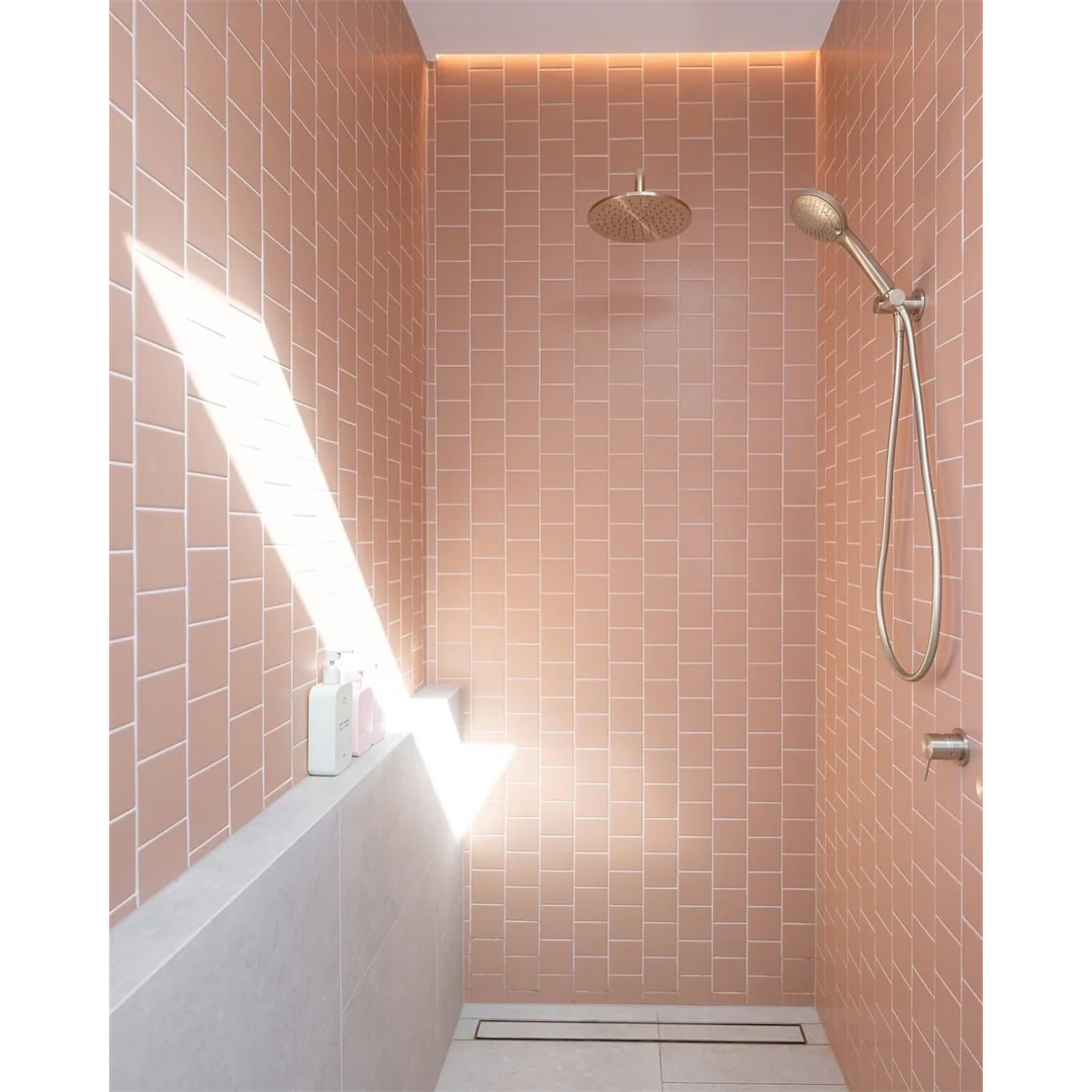 Nero Mecca Shower Mixer 60Mm Plate Brushed Gold Nr221911Hbg - Image 3