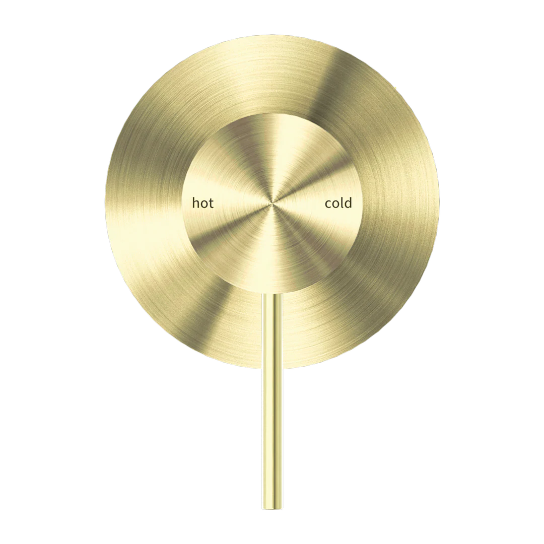 Nero Mecca Shower Mixer 80Mm Plate Brushed Gold Nr221911Bg - Image 4