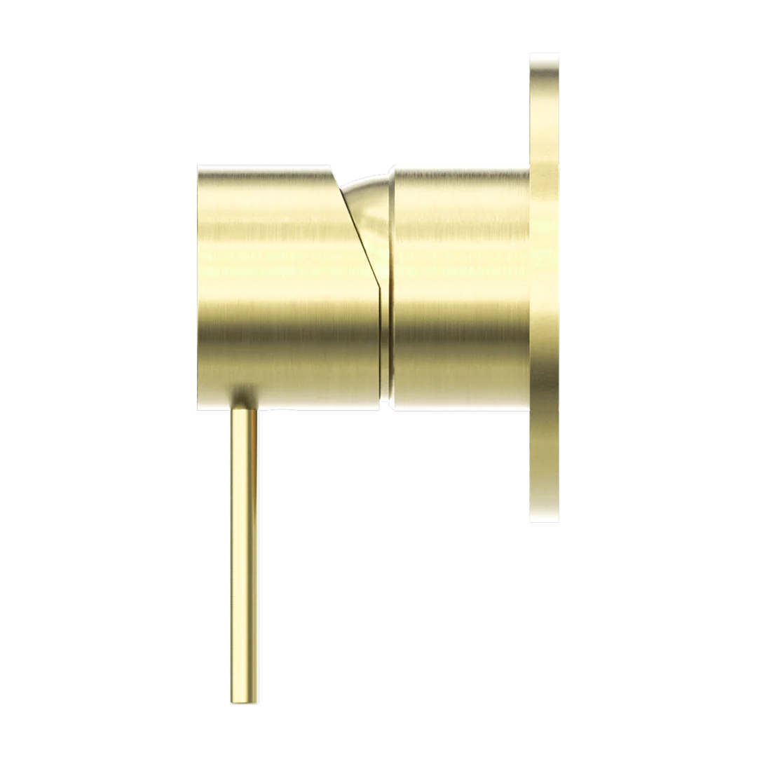 Nero Mecca Shower Mixer 80Mm Plate Brushed Gold Nr221911Bg - Image 5