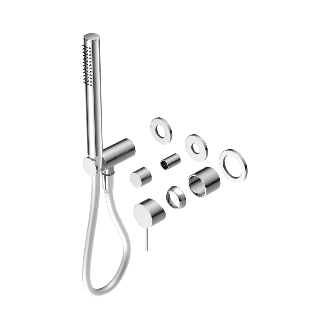 Nero Mecca Shower Mixer Diverter System Separate Back Plate Trim Kits Only Chrome