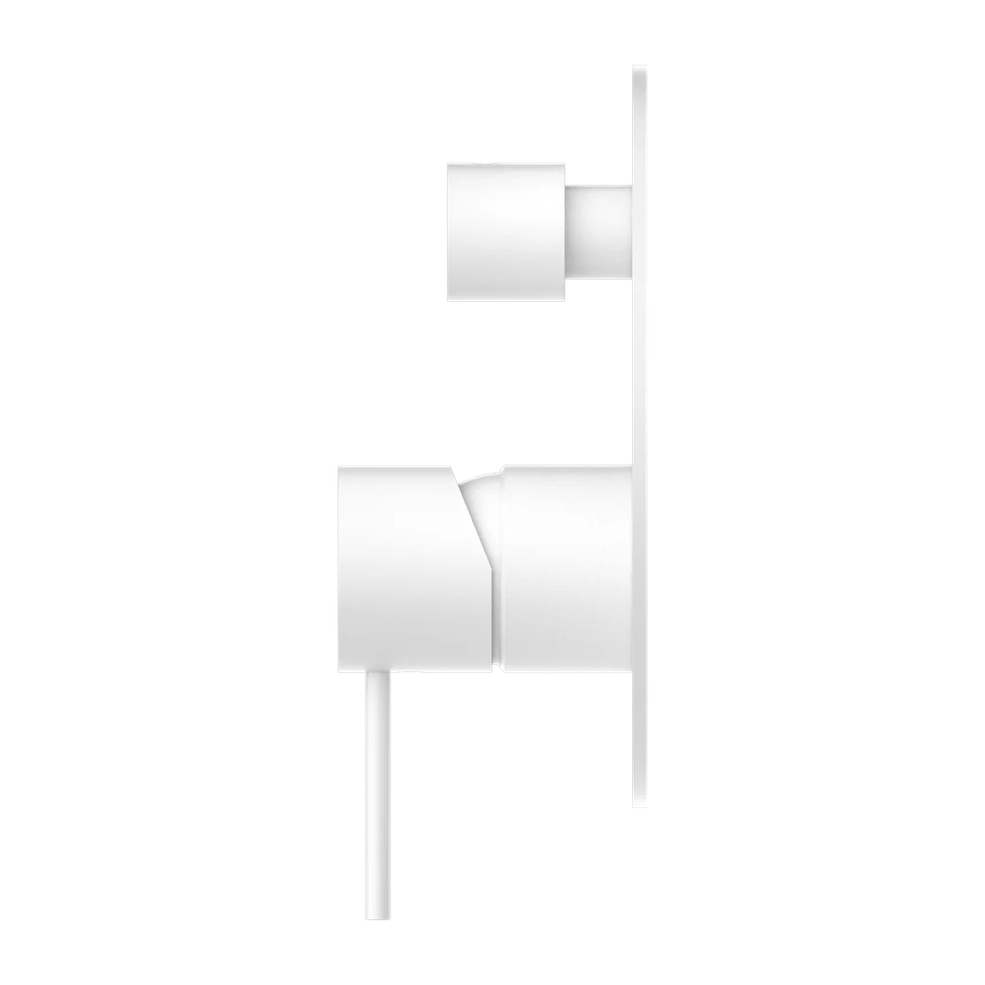 Nero Mecca Shower Mixer With Divertor Matte White Nr221909Amw - Image 5
