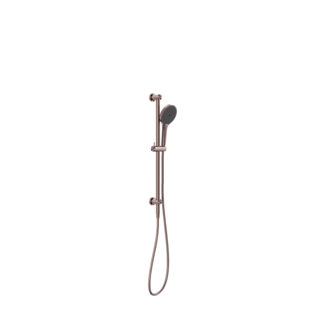 Nero Mecca Shower Rail With Air Shower Ii Brushed Bronze Nr221905Gbz